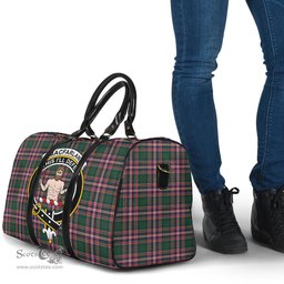 Scottish MacFarlane Hunting Modern Clan Tartan Travel Bag - Crest Classic Scottish Plaid Tartan Plaid