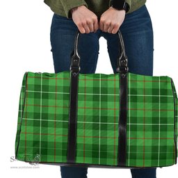 Scottish Galloway District Clan Tartan Travel Bag - Classic Scottish Plaid Tartan Plaid