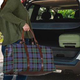 Scottish Fletcher Modern Clan Tartan Travel Bag - Classic Scottish Plaid Tartan Plaid