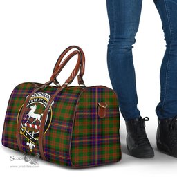 Scottish Cochrane Modern Clan Tartan Travel Bag - Crest Classic Scottish Plaid Tartan Plaid