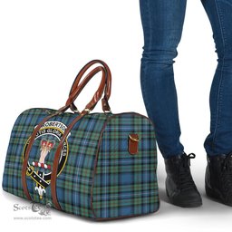 Scottish Robertson Hunting Ancient Clan Tartan Travel Bag - Crest Classic Scottish Plaid Tartan Plaid