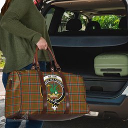 Scottish Seton Hunting Modern Clan Tartan Travel Bag - Crest Classic Scottish Plaid Tartan Plaid