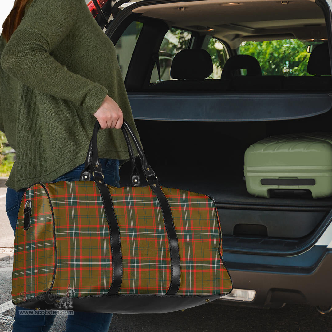 Scottish Seton Hunting Modern Clan Tartan Travel Bag - Classic Scottish Plaid Tartan Plaid