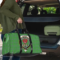 Scottish Currie Clan Tartan Travel Bag - Crest Classic Scottish Plaid Tartan Plaid