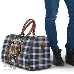 Scottish Gordon Dress Modern Clan Tartan Travel Bag - Crest Classic Scottish Plaid Tartan Plaid
