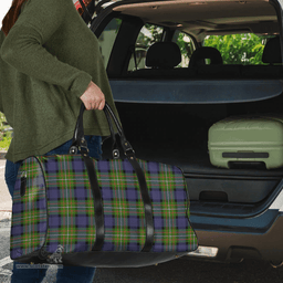 Scottish Fergusson Modern Clan Tartan Travel Bag - Classic Scottish Plaid Tartan Plaid