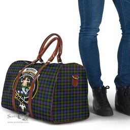 Scottish Murray of Atholl Modern Clan Tartan Travel Bag - Crest Classic Scottish Plaid Tartan Plaid