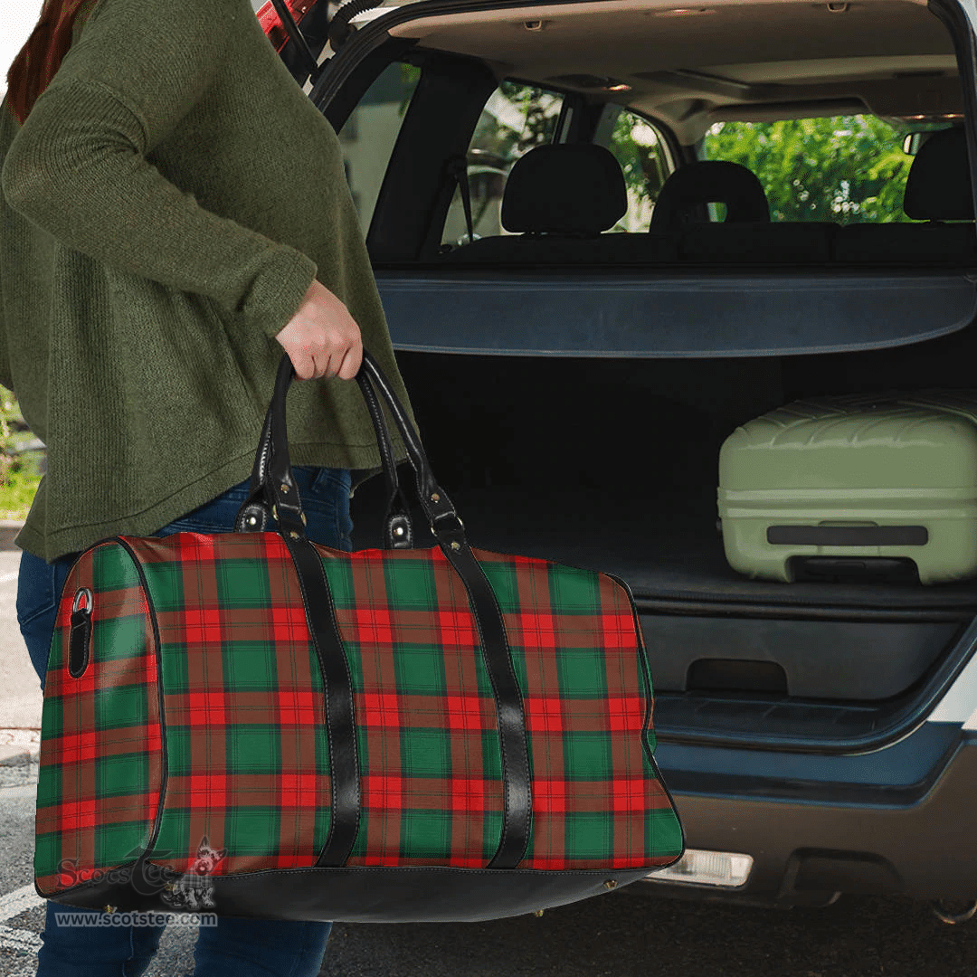 Scottish Stewart Atholl Modern Clan Tartan Travel Bag - Classic Scottish Plaid Tartan Plaid