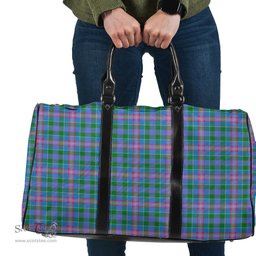 Scottish Ralston Clan Tartan Travel Bag - Classic Scottish Plaid Tartan Plaid