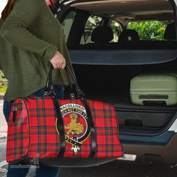 Scottish MacGillivray Modern Clan Tartan Travel Bag - Crest Classic Scottish Plaid Tartan Plaid