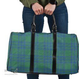 Scottish Montgomery Ancient Clan Tartan Travel Bag - Classic Scottish Plaid Tartan Plaid
