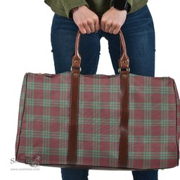 Scottish MacGregor Hunting Ancient Clan Tartan Travel Bag - Classic Scottish Plaid Tartan Plaid