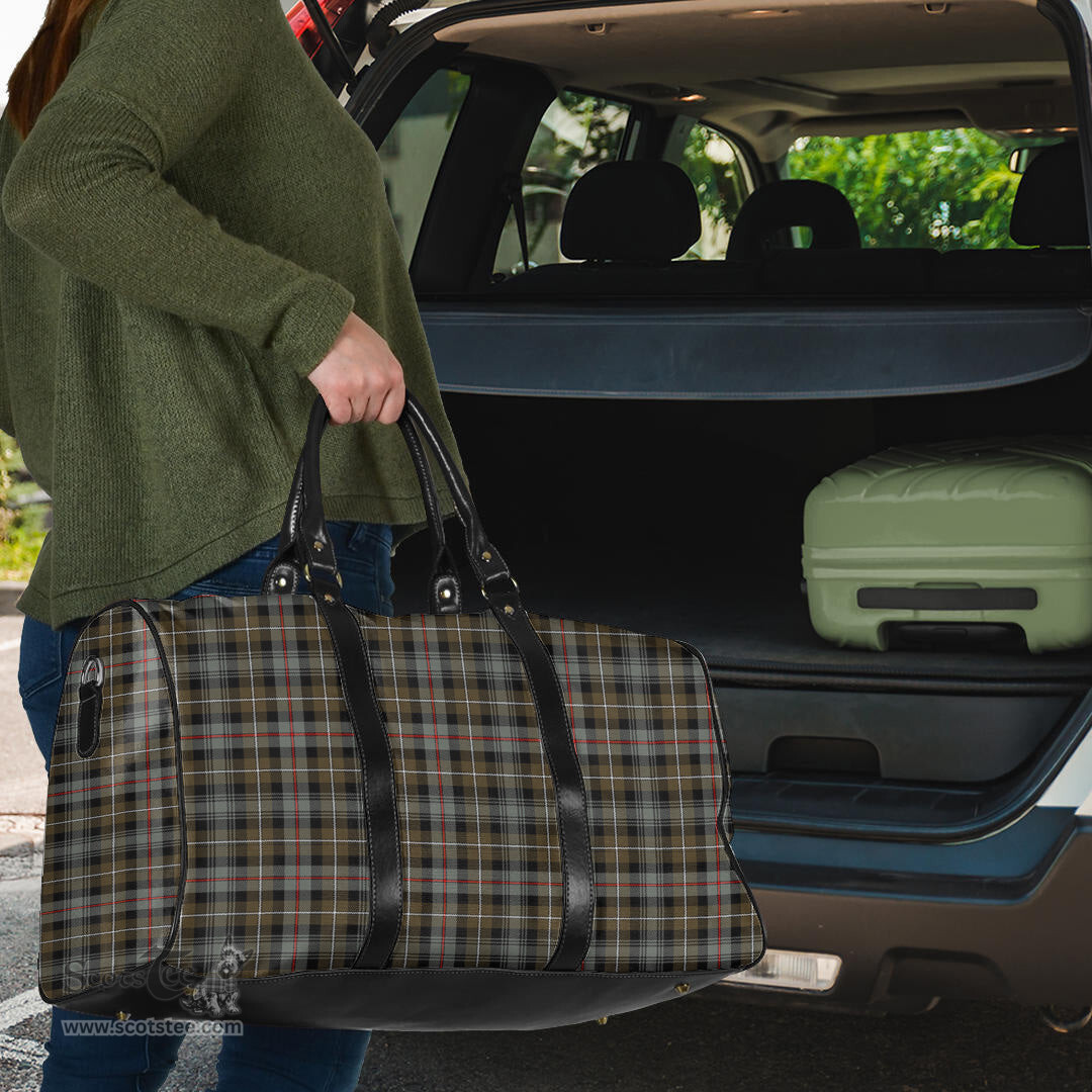 Scottish MacKenzie Weathered Clan Tartan Travel Bag - Classic Scottish Plaid Tartan Plaid