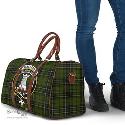 Scottish MacLean Hunting Clan Tartan Travel Bag - Crest Classic Scottish Plaid Tartan Plaid