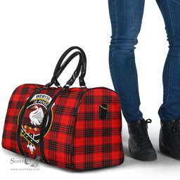 Scottish Wemyss Modern Clan Tartan Travel Bag - Crest Classic Scottish Plaid Tartan Plaid