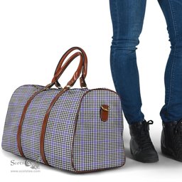Scottish Sir Walter Scott Clan Tartan Travel Bag - Classic Scottish Plaid Tartan Plaid