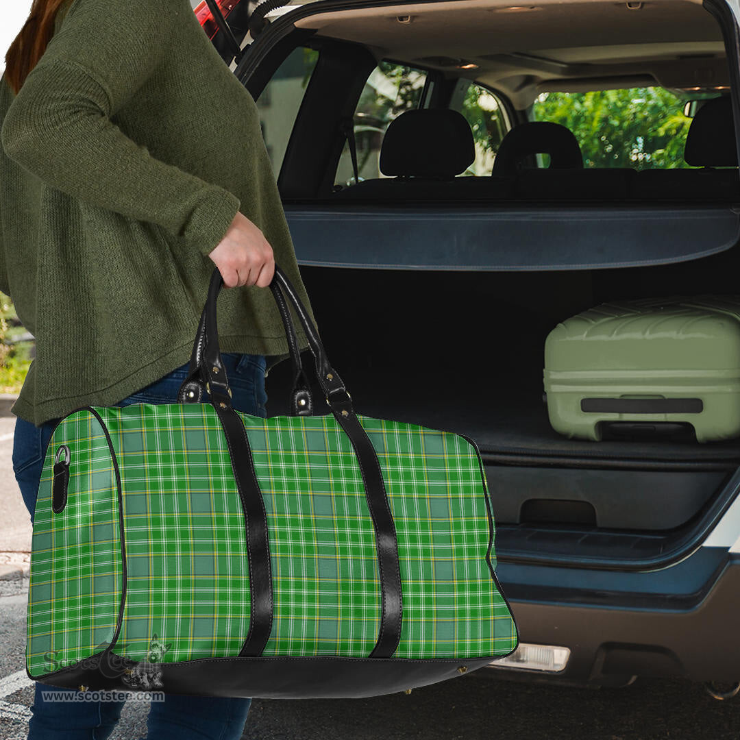 Scottish Currie Clan Tartan Travel Bag - Classic Scottish Plaid Tartan Plaid