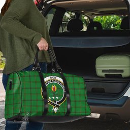Scottish Don _Tribe of Mar Clan Tartan Travel Bag - Crest Classic Scottish Plaid Tartan Plaid