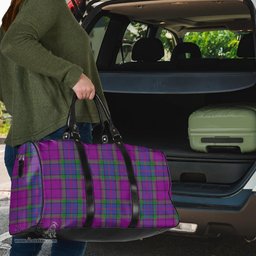 Scottish Wardlaw Modern Clan Tartan Travel Bag - Classic Scottish Plaid Tartan Plaid
