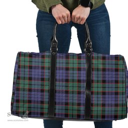 Scottish Fletcher Modern Clan Tartan Travel Bag - Classic Scottish Plaid Tartan Plaid