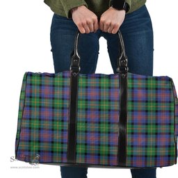 Scottish Logan Ancient Clan Tartan Travel Bag - Classic Scottish Plaid Tartan Plaid