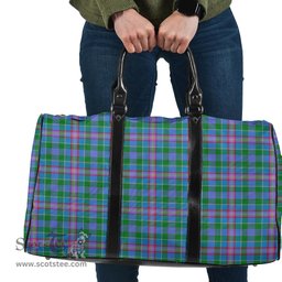 Scottish Pitcairn Hunting Clan Tartan Travel Bag - Classic Scottish Plaid Tartan Plaid