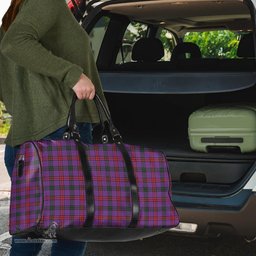 Scottish Montgomery Modern Clan Tartan Travel Bag - Classic Scottish Plaid Tartan Plaid
