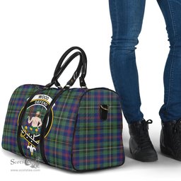 Scottish Wood Modern Clan Tartan Travel Bag - Crest Classic Scottish Plaid Tartan Plaid