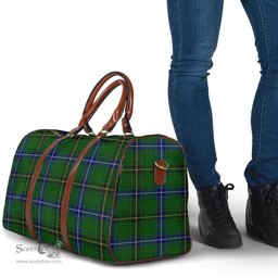 Scottish Henderson Modern Clan Tartan Travel Bag - Classic Scottish Plaid Tartan Plaid