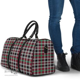 Scottish Borthwick Ancient Clan Tartan Travel Bag - Classic Scottish Plaid Tartan Plaid
