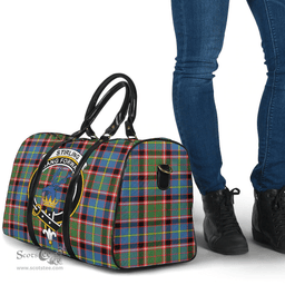 Scottish Stirling Bannockburn District Clan Tartan Travel Bag - Crest Classic Scottish Plaid Tartan Plaid