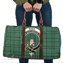 Scottish Ross Hunting Ancient Clan Tartan Travel Bag - Crest Classic Scottish Plaid Tartan Plaid