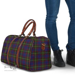 Scottish Durie Clan Tartan Travel Bag - Classic Scottish Plaid Tartan Plaid