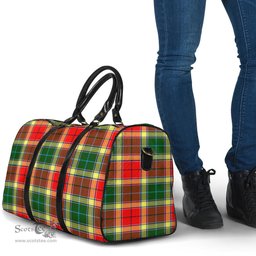 Scottish Gibbs Clan Tartan Travel Bag - Classic Scottish Plaid Tartan Plaid