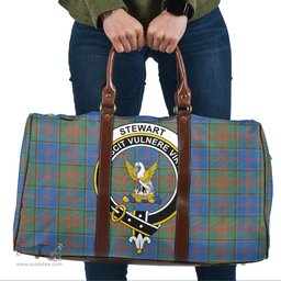 Scottish Stewart of Appin Hunting Ancient Clan Tartan Travel Bag - Crest Classic Scottish Plaid Tartan Plaid