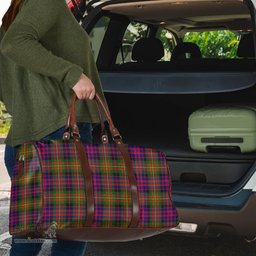 Scottish Carnegie Modern Clan Tartan Travel Bag - Classic Scottish Plaid Tartan Plaid