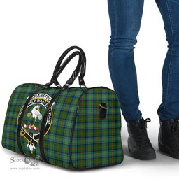 Scottish Cranstoun Clan Tartan Travel Bag - Crest Classic Scottish Plaid Tartan Plaid