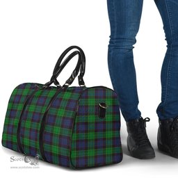 Scottish Stewart Old Modern Clan Tartan Travel Bag - Classic Scottish Plaid Tartan Plaid