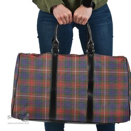 Scottish Fraser Hunting Modern Clan Tartan Travel Bag - Classic Scottish Plaid Tartan Plaid