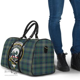 Scottish Kennedy Modern Clan Tartan Travel Bag - Crest Classic Scottish Plaid Tartan Plaid