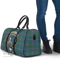 Scottish Carmichael Ancient Clan Tartan Travel Bag - Crest Classic Scottish Plaid Tartan Plaid