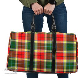 Scottish Gibbs Clan Tartan Travel Bag - Classic Scottish Plaid Tartan Plaid