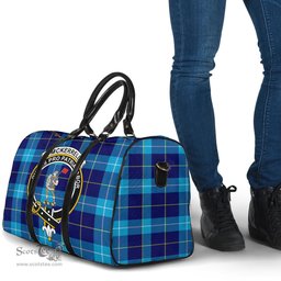 Scottish McKerrell Clan Tartan Travel Bag - Crest Classic Scottish Plaid Tartan Plaid