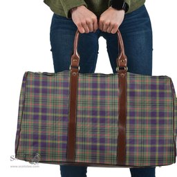 Scottish Taylor Weathered Clan Tartan Travel Bag - Classic Scottish Plaid Tartan Plaid