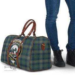 Scottish Kennedy Modern Clan Tartan Travel Bag - Crest Classic Scottish Plaid Tartan Plaid