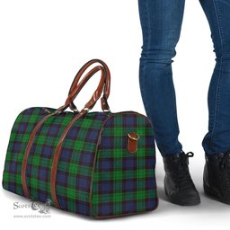 Scottish Stewart Old Modern Clan Tartan Travel Bag - Classic Scottish Plaid Tartan Plaid