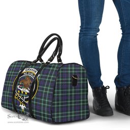 Scottish Graham of Montrose Modern Clan Tartan Travel Bag - Crest Classic Scottish Plaid Tartan Plaid