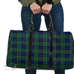 Scottish MacCallum Modern Clan Tartan Travel Bag - Classic Scottish Plaid Tartan Plaid