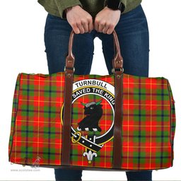 Scottish Turnbull Dress Clan Tartan Travel Bag - Crest Classic Scottish Plaid Tartan Plaid