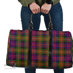 Scottish Carnegie Modern Clan Tartan Travel Bag - Classic Scottish Plaid Tartan Plaid